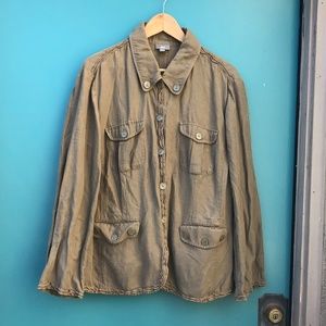 Vintage olive fest jacket